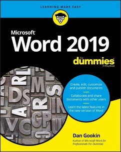 Word 2019 for Dummies - Gookin, Dan