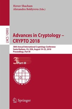 Advances in Cryptology ¿ CRYPTO 2018