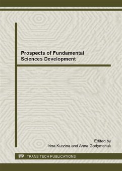 Cover Prospects of Fundamental Sciences Development (eBook, PDF)