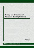 Testing and Evaluation of Advanced Building Materials (eBook, PDF)