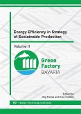Energy Efficiency in Strategy of Sustainable Production Vol. II (eBook, PDF)