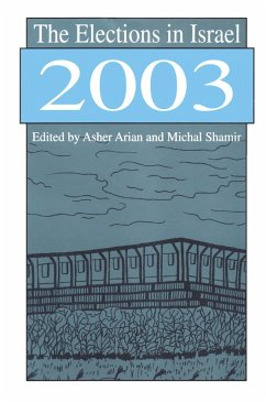 The Elections in Israel 2003 (eBook, PDF) - Shamir, Michal