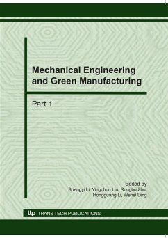 Cover Mechanical Engineering and Green Manufacturing (eBook, PDF)