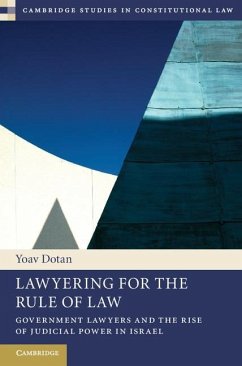 Lawyering for the Rule of Law (eBook, ePUB) - Dotan, Yoav