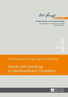 Gestalt und Gestaltung in interdisziplinaerer Perspektive (eBook, PDF)
