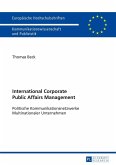 International Corporate Public Affairs Management (eBook, ePUB)
