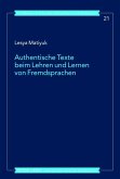 Authentische Texte beim Lehren und Lernen von Fremdsprachen (eBook, PDF)
