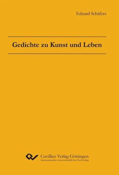 Cover Gedichte zu Kunst und Leben (eBook, PDF)