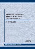 Mechanical Engineering, Materials Science and Civil Engineering IV (eBook, PDF)