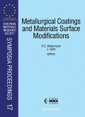Metallurgical Coatings and Materials Surface Modifications (eBook, PDF)