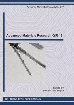 Cover Advanced Materials Research QiR 12 (eBook, PDF)