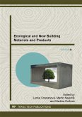 Ecological and New Building Materials and Products (eBook, PDF)