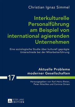 Interkulturelle Personalfuehrung am Beispiel von international agierenden Unternehmen (eBook, ePUB) - Christian Ignaz Simmel, Simmel