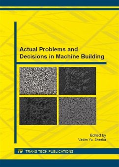 Cover Actual Problems and Decisions in Machine Building (eBook, PDF)