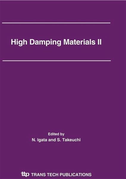 High Damping Materials II (eBook, PDF)