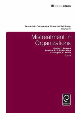 Mistreatment in Organizations (eBook, ePUB)