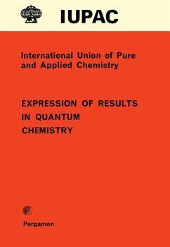 Expression of Results in Quantum Chemistry (eBook, PDF) - Whiffen, D. H.