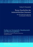 Kurze Geschichte der oesterreichischen Literatur (eBook, PDF)