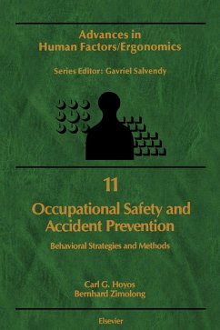 Occupational Safety and Accident Prevention (eBook, PDF) - Hoyos, C. G.; Zimolong, B. M.