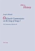 Old Jewish Commentaries on the Song of Songs I (eBook, PDF)