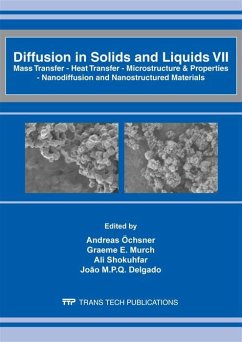 Diffusion in Solids and Liquids VII (eBook, PDF)