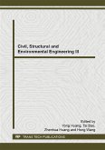Civil, Structural and Environmental Engineering III (eBook, PDF)