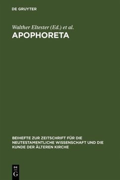 Cover Apophoreta (eBook, PDF)