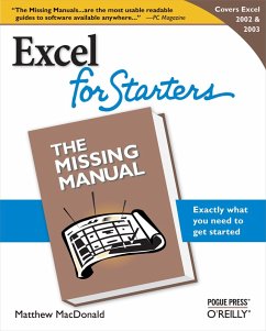 Excel 2003 for Starters: The Missing Manual (eBook, ePUB) - Macdonald, Matthew