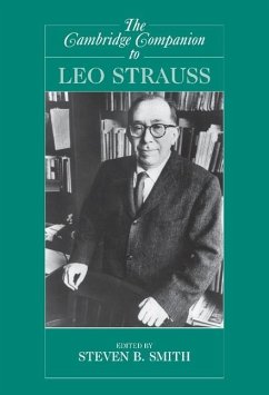 Cover Cambridge Companion to Leo Strauss (eBook, ePUB)