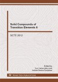 Solid Compounds of Transition Elements II (eBook, PDF)