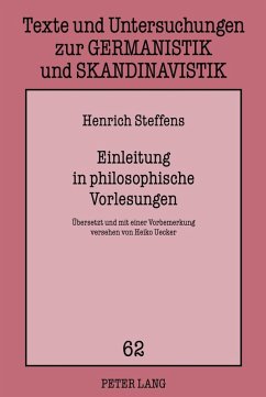 Einleitung in philosophische Vorlesungen (eBook, PDF) - Uecker, Heiko