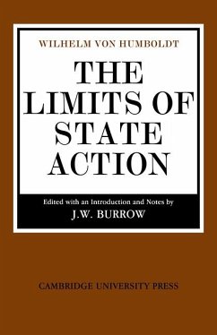 Limits of State Action (eBook, PDF) - Humboldt, Wilhelm Von