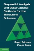 Sequential Analysis and Observational Methods for the Behavioral Sciences (eBook, ePUB)