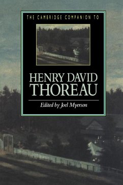Cover Cambridge Companion to Henry David Thoreau (eBook, ePUB)