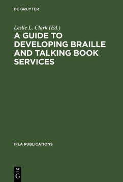 Cover A Guide to Developing Braille and Talking Book Services (eBook, PDF)