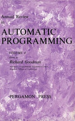 Annual Review in Automatic Programming (eBook, PDF)