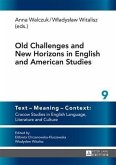 Old Challenges and New Horizons in English and American Studies (eBook, PDF)