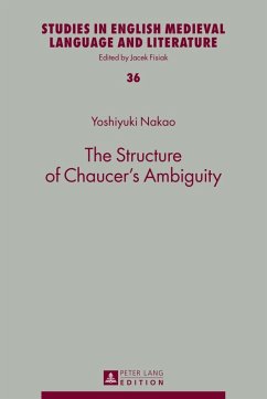 Structure of Chaucer's Ambiguity (eBook, PDF) - Nakao, Yoshiyuki