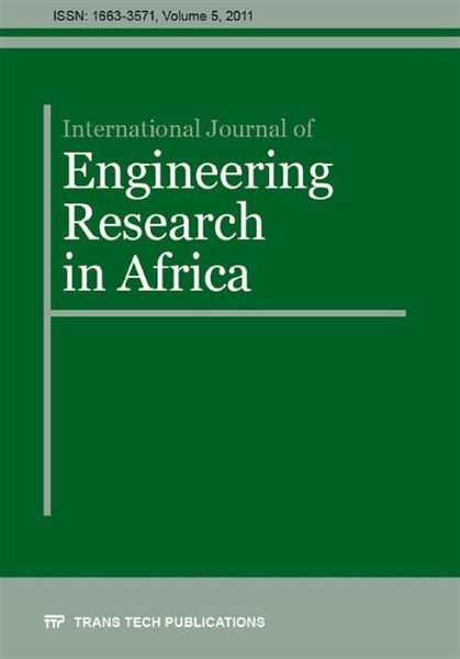 International Journal of Engineering Research in Africa Vol. 5 (eBook, PDF) International Journal of Engineering Research in Africa Vol. 5 (eBook, PDF)