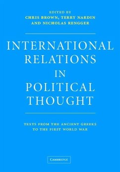 International Relations in Political Thought (eBook, ePUB)