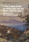 Tout le talent d'ecrire ne consiste apres tout que dans le choix des mots (eBook, ePUB)