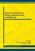 Advanced Research in Design, Manufacturing and Materials (eBook, PDF)