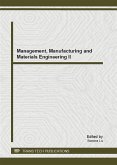 Management, Manufacturing and Materials Engineering II (eBook, PDF)