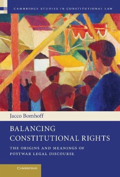 Balancing Constitutional Rights (eBook, ePUB) - Bomhoff, Jacco
