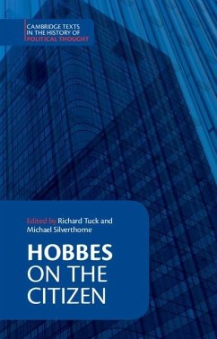 Hobbes: On the Citizen (eBook, ePUB) - Hobbes, Thomas