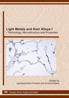 Cover Light Metals and their Alloys I - Technology, Microstructure and Properties (eBook, PDF)