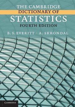 Cambridge Dictionary of Statistics (eBook, ePUB) - Everitt, B. S.