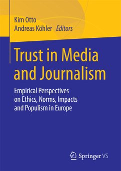 Trust in Media and Journalism (eBook, PDF)