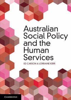 Cover Australian Social Policy and the Human Services (eBook, ePUB)