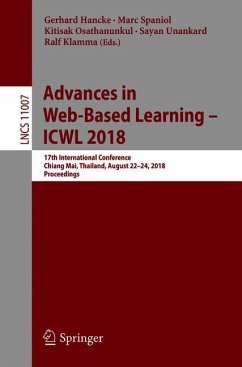 Advances in Web-Based Learning ¿ ICWL 2018